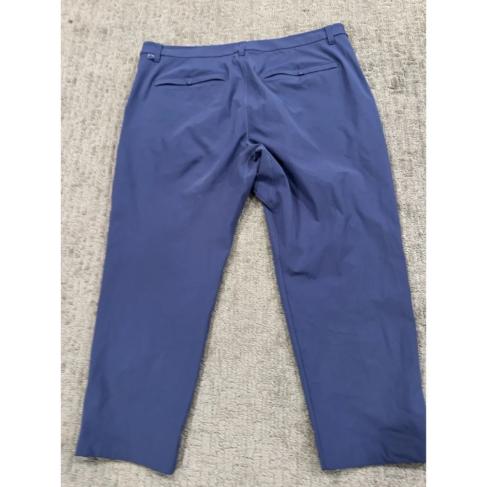 Lululemon ABC Pants Men's 40X27 Blue Performance Casual Classic Fit (Y1)